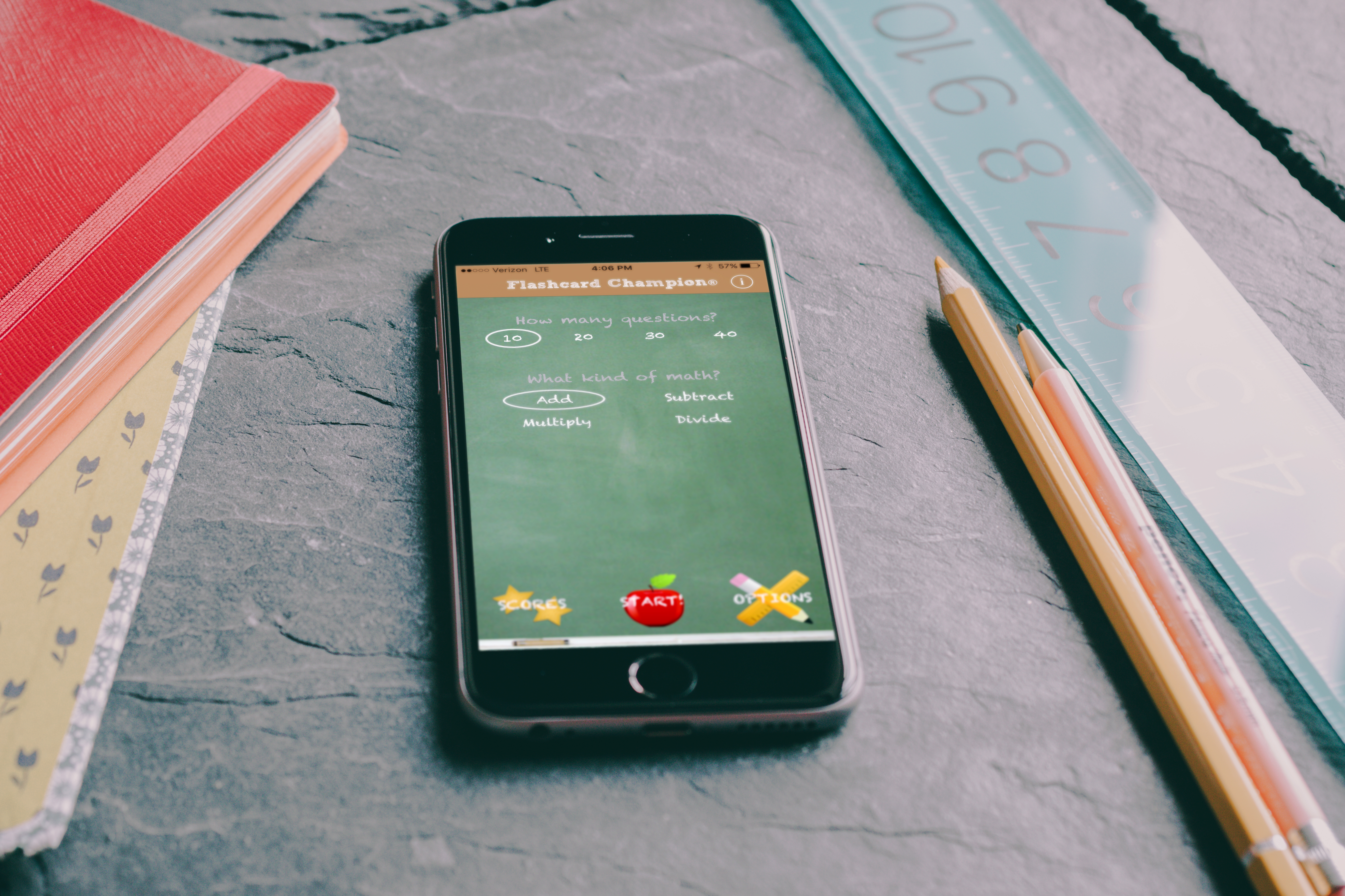 Flashcard Champion on iPhone